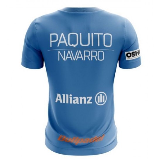 Camiseta Bullpadel WPT Paquito Navarro Junior 2018