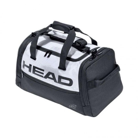 Bolsa Head Djokovic Duffle Blanco Negro