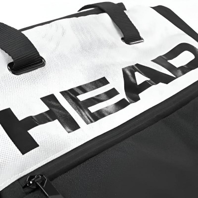 Bolsa Head Djokovic Duffle Blanco Negro