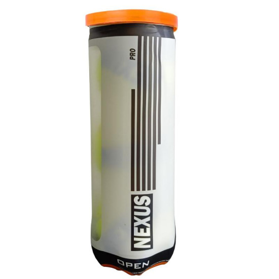 Bote de 3 Pelotas Nexus Open