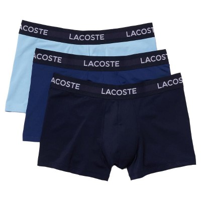 Boxers Lacoste Azul Marino Azul 3 Unidades