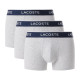 Boxers Lacoste Gris Vigore 3 Unidades