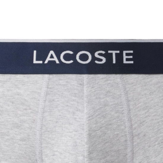 Boxers Lacoste Gris Vigore 3 Unidades