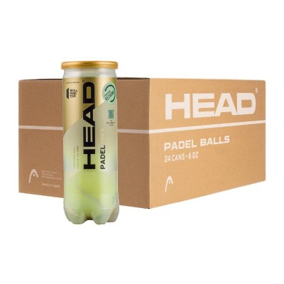 Cajon 72 Pelotas - 24 Botes de 3 uds - Head Padel Pro S