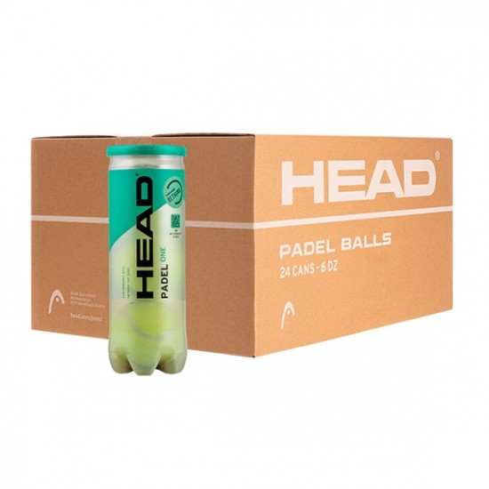 Cajon 72 Pelotas - 24 Botes de 3 uds - Head Head One