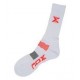 Calcetines Nox Pro Blanco Rojo 1 Par