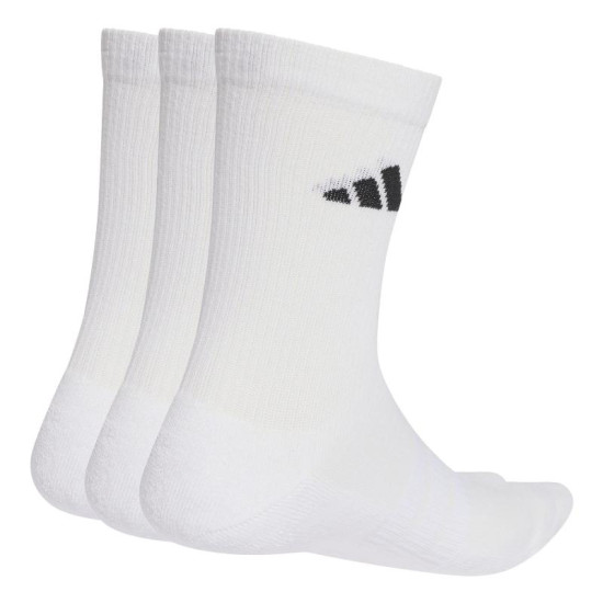 Calcetines Adidas Essentials Crew Blanco 3 Pares
