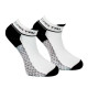 Calcetines Cartri Adler Crew Blanco Negro 1 Par