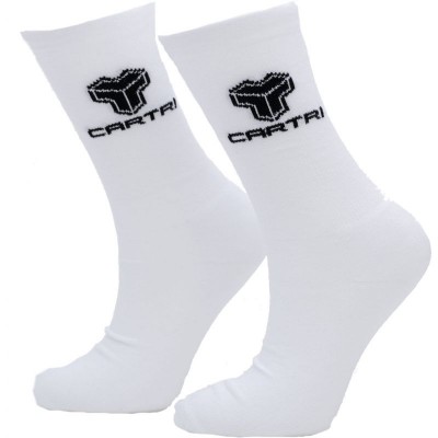 Calcetines Cartri Ankara High Blanco 1 Par