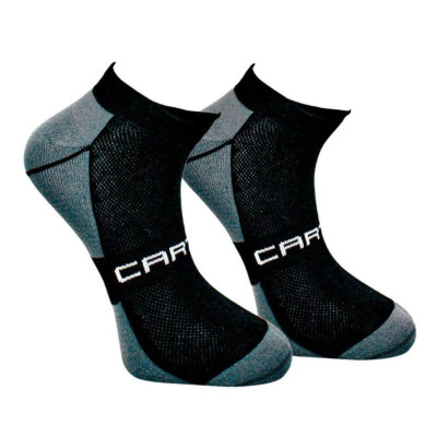 Calcetines Cartri Nero Crew Negro Gris 1 Par
