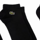 Calcetines Lacoste Sport Corte Bajo Negro 3 Pares