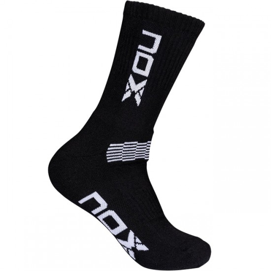 Calcetines Nox Pro Negro Blanco 1 Par