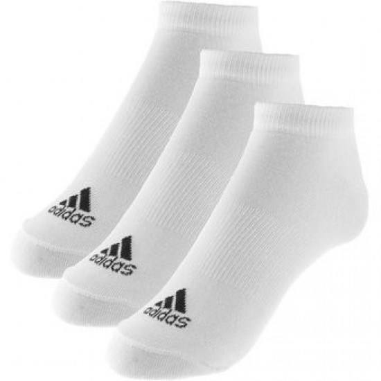 Calcetines Adidas Performance No Show Thin Blanco 3 Pares