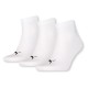 Calcetines Puma Quarter Blanco 3 pares