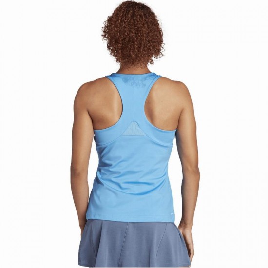 Camiseta Adidas Azul Mujer