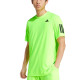 Camiseta Adidas Club 3 Stripes Lucid Limon