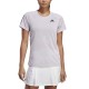 Camiseta Adidas Club Lavanda Negro Mujer