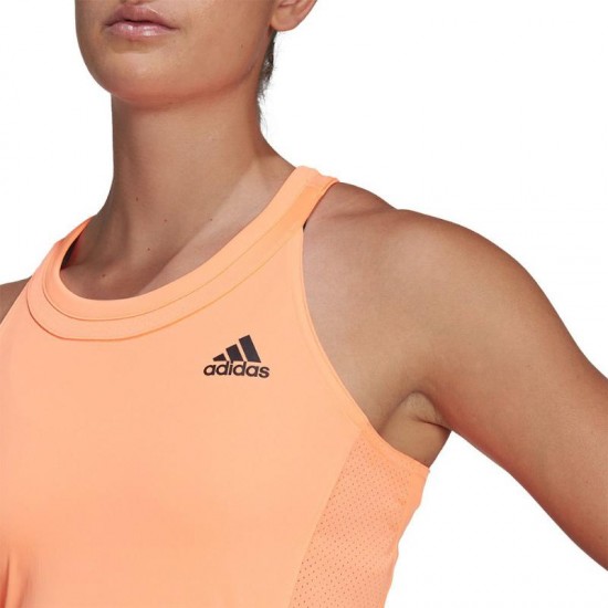 Camiseta Adidas Club Naranja Radiante Mujer