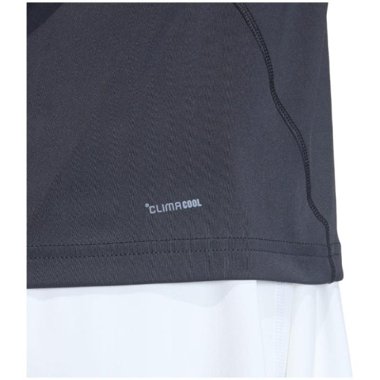 Camiseta Adidas Club Negro Antracita Mujer