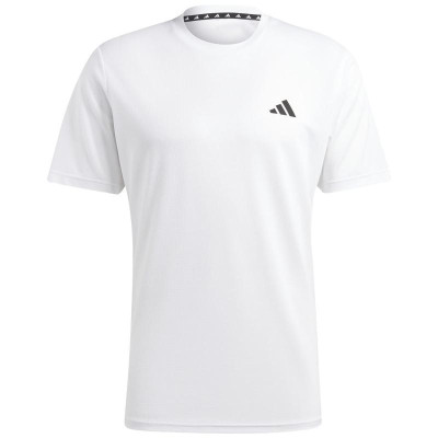 Camiseta Adidas Essentials Base Blanco Negro