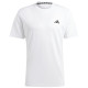 Camiseta Adidas Essentials Base Blanco Negro