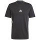 Camiseta Adidas Essentials Negro Blanco