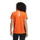 Camiseta Adidas Necessi Naranja Fluor Mujer
