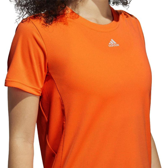 Camiseta Adidas Necessi Naranja Fluor Mujer