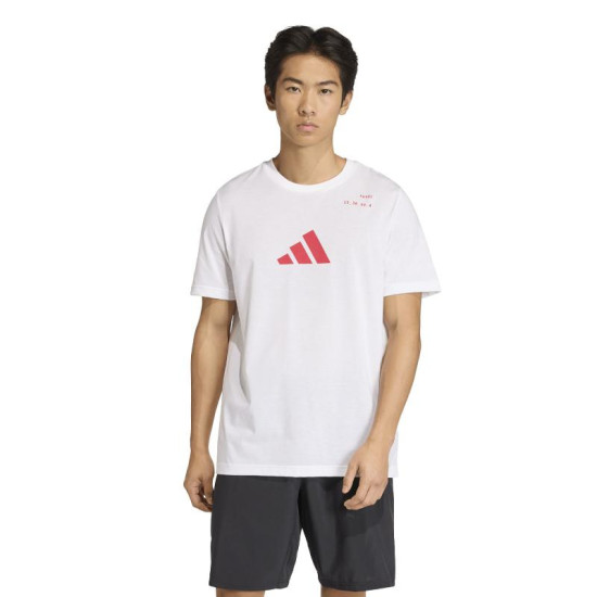 Camiseta Adidas Padel Graphic Blanco