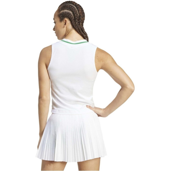 Camiseta Adidas Originals Tirantes London Blanco Mujer