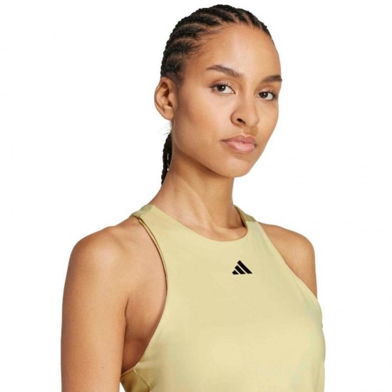 Camiseta Adidas Y-Tank Amarillo Mujer