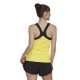 Camiseta Adidas Y-Tank Beam Amarillo Negro