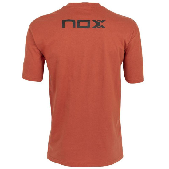 Camiseta Algodon Nox Basic Teja Negro