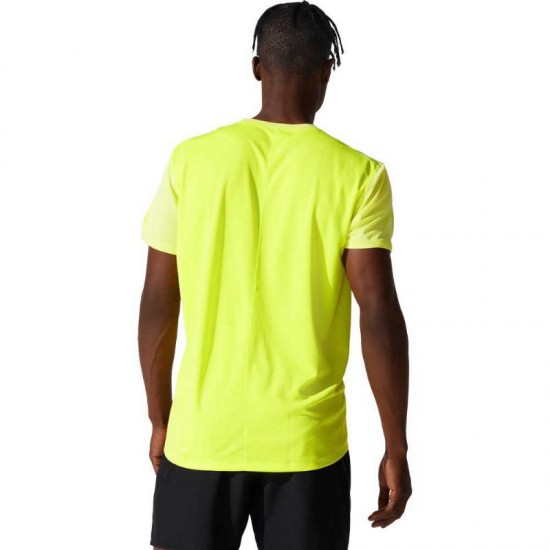 Camiseta Asics Core SS Amarillo Fluor