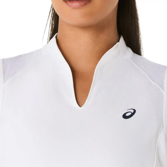 Camiseta Asics Court Blanco Mujer
