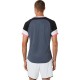 Camiseta Asics Match SS Top Negro Gris