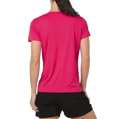 Camiseta Asics Silver SS Rosa Mujer
