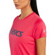 Camiseta Asics Silver Top Rosa Mujer