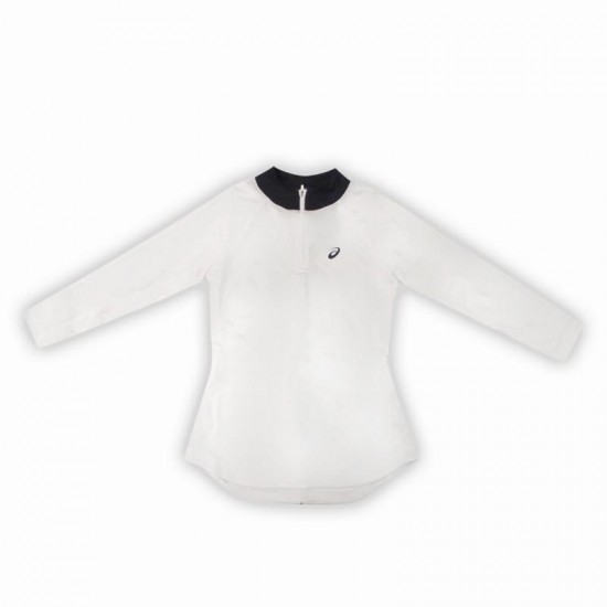 Camiseta Asics Sleeve Blanco Brillante Mujer