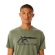 Camiseta Asics Tiger Verde Liquen