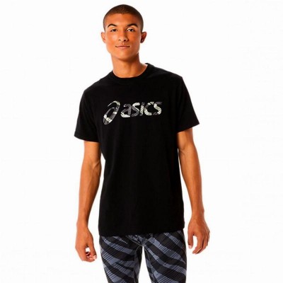 Camiseta Asics Wild Camo Negro