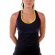 Camiseta BB Lyra Negro Amarillo Rosa Fluor