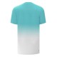 Camiseta Bidi Badu Crew Gradiant Aqua Blanco