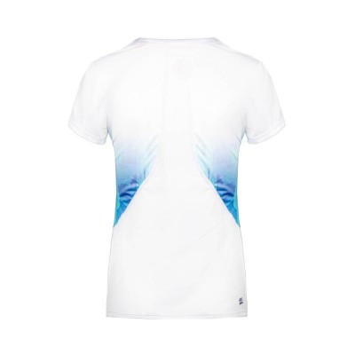 Camiseta Bidi Badu Eve Tech Blanco Agua Mujer