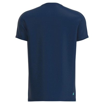 Camiseta Bidi Badu Grafic Illumination Chill Azul Oscuro