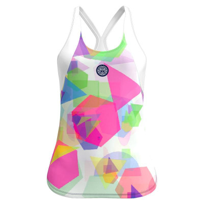 Camiseta Bidi Badu Kaleido Blanco Mix Mujer