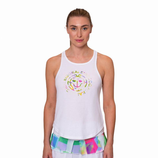 Camiseta Bidi Badu Kaleido Chill Blanco Mix Mujer