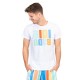 Camiseta Bidi Badu Paris Chill Tee Blanco Colores