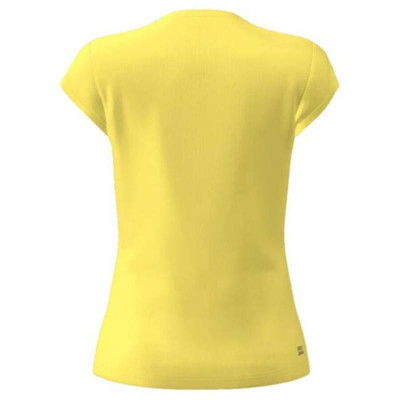 Camiseta Bidi Badu Spectrum V-Neck Amarillo Mujer