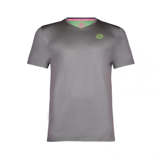 Camiseta Bidi Badu Ted Gris Verde Neon